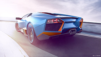 Lamborghini CGI Artwork, lamborghini, artwork, artist, digital-art HD wallpaper