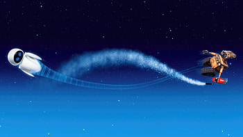 Walle And Eve, wall-e, pixar, disney, movies HD wallpaper
