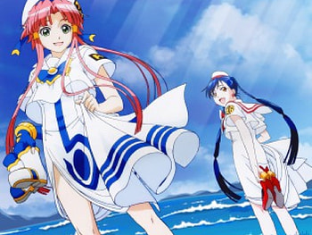 Akari and Aika, akari, anime, aria, aika HD wallpaper