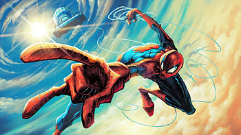 Spiderman Tomorrow Hope, spiderman, superheroes, artwork, art, digital-art HD wallpaper