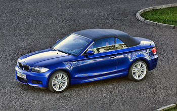 BMW 135i Cabrio, , blue cabriolet, 2010 cars, R, 2010 BMW 1-series Cabrio, BMW HD wallpaper