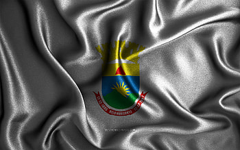 Belo Horizonte flag, , silk wavy flags, brazilian cities, Day of Belo Horizonte, Flag of Belo Horizonte, fabric flags, 3D art, Belo Horizonte, cities of Brazil, Belo Horizonte 3D flag HD wallpaper