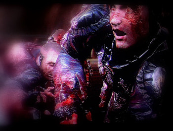The fate of the undead, too human, video game, death, bloody HD wallpaper