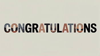 Congratulations Celebration - Stunning Ultra, congratulations, typography, celebration, graphic design HD wallpaper