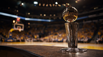 NBA finals 2025: Indiana Pacers vs Oklahoma City Thunder, trophy, NBA, NBA Finals HD wallpaper