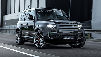 Manhart, Defender, Black, Car, DP500 Cars HD wallpaper
