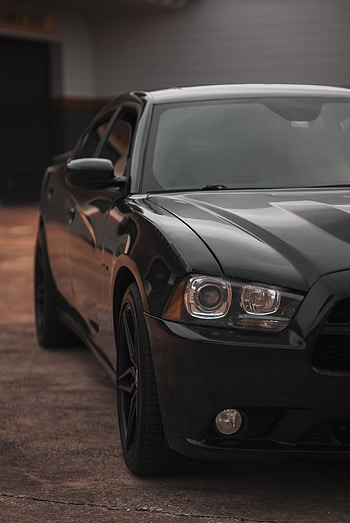Cars, Car, Front View, Dodge Charger, Headlight HD phone wallpaper