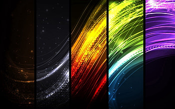 Abstract, Beams, Rays, Multicolored, Motley, Lines, Colorful, Colourful, Rectangles HD wallpaper
