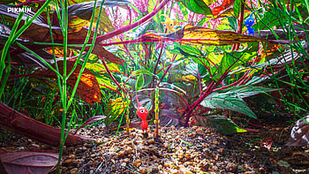 Pikmin: Sunlit Micro-Jungle —, Pikmin HD wallpaper