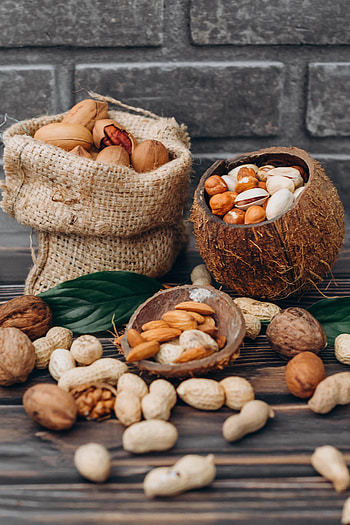 Food, Nuts, Shell, Walnut, Peanut, Hazelnut HD phone wallpaper
