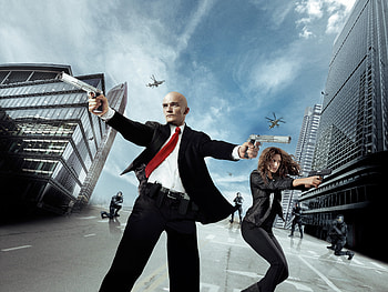 Hitman: Urban Strike | City Assassin | Twin Guns: Hitman | Contract Killers, Hit Man (2023) HD wallpaper