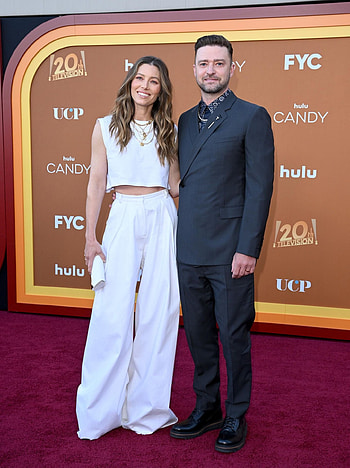 Jessica Biel and Justin Timberlake, Red Carpet HD phone wallpaper