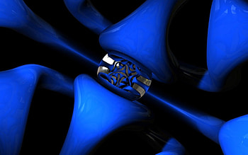 3D, Form, Shadow, Metal, Plastic HD wallpaper