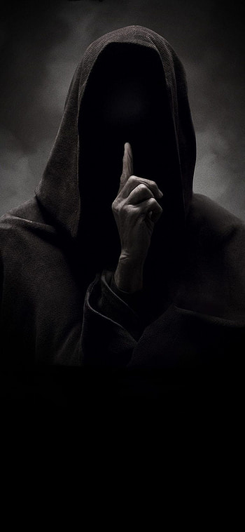 Black [], Black Hood HD phone wallpaper