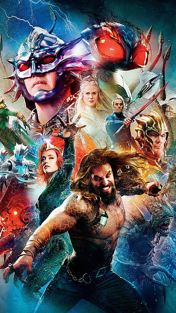 Aquaman vs Black Manta, Dynamic clash, collection, Fan creations HD phone wallpaper