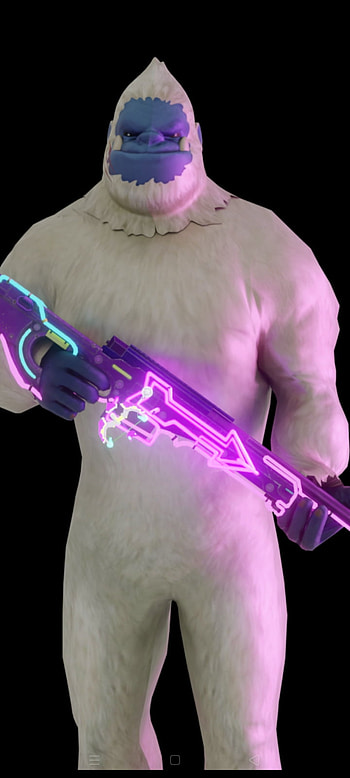 Pubg mobile, joint, white, neon_awm, awm, yeti, Bmi, bgmi HD phone wallpaper