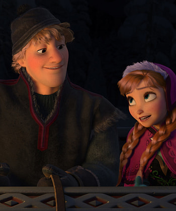 Anna, Kristoff (Frozen) HD phone wallpaper