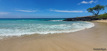 Hapuna Beach, Hawaii (The Big Island), White, Hawaii, Hapuna, Sand, Water, Beach, Island, Blue HD wallpaper
