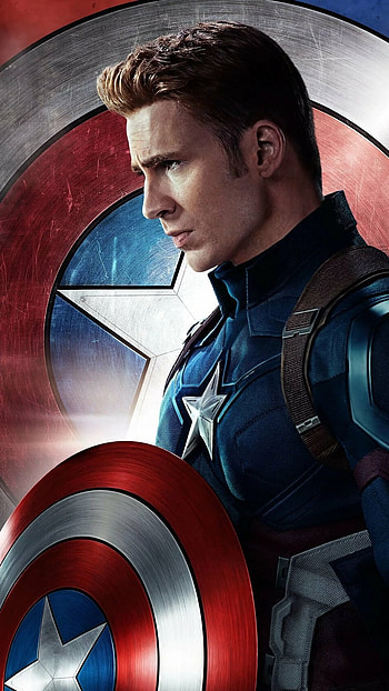 Captain America, Marvel Superhero HD phone wallpaper