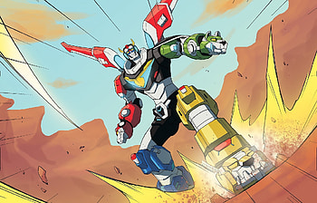Voltron, anime, cyborg, robot HD wallpaper
