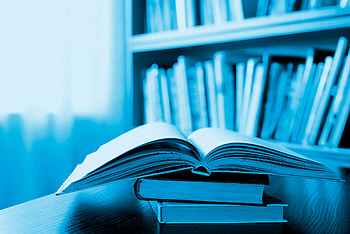 Open book, Bookshelves background, Schneider monschau anwaltkooperation, Cozy reading HD wallpaper