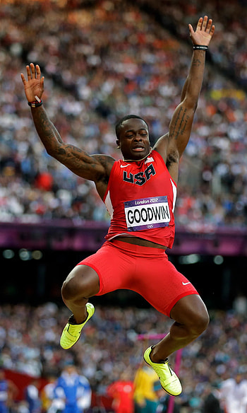 Marquise Goodwin, Long Jump HD phone wallpaper