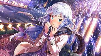 Party, celebrations, outdoor, Tsumugi Shiraishi, The Idolmaster Cinderella Girls HD wallpaper