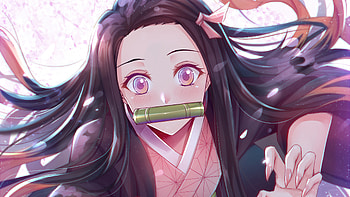Nezuko Kamado, Anime, Demon Slayer: Kimetsu no Yaiba HD wallpaper