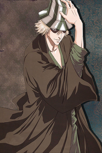 Urahara Kisuke, Cool anime character, Mysterious shop owner, Unique fashion sense HD phone wallpaper