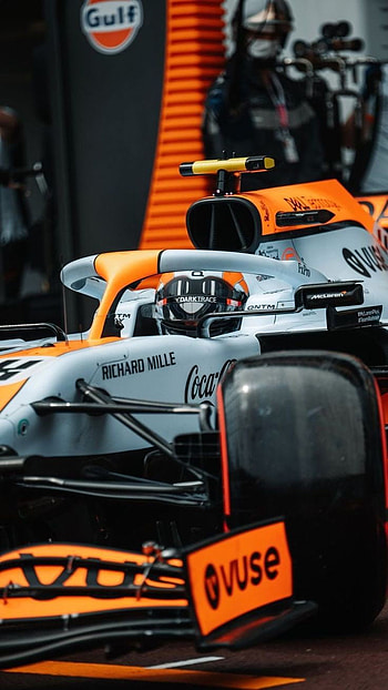 Mclaren Gulf F1, automotive_exterior, orange HD phone wallpaper