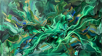 Emerald Flow — Abstract, Abstract, Green, Abstract Green HD wallpaper