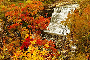 Beautiful Waterfall, waterfall, beautiful HD wallpaper