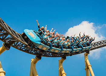 Heide park resort, Busguru, Amusement park, Germany HD wallpaper