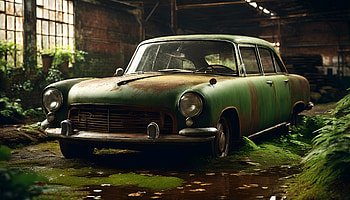 Old car, car, old car HD wallpaper