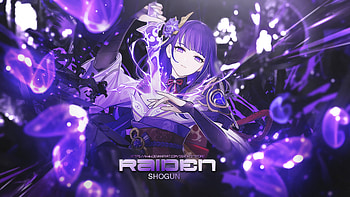 Raiden Shogun Baal Genshin Impact, Baal Raiden Shogun (Genshin Impact) HD wallpaper