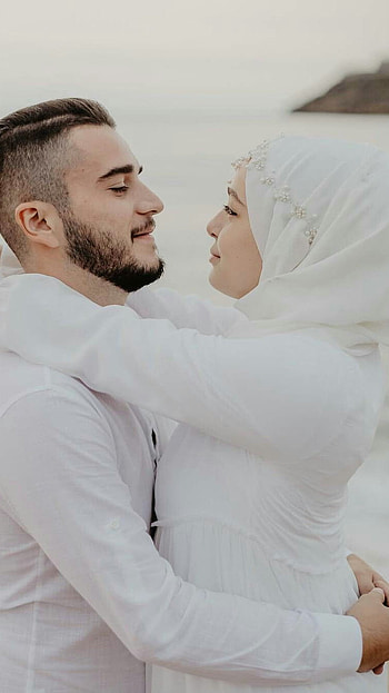 Muslim Couple, Weeding Hijab, Love Couple, Romantic Muslim, Couple HD phone wallpaper