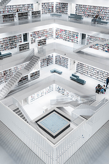Architecture, Interior, Books, Miscellanea, Miscellaneous, Library HD phone wallpaper