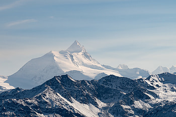 Nature, Mountains, Rocks, Vertex, Top, Snow Covered, Snowbound HD wallpaper