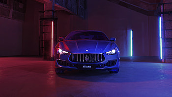 Maserati, blue, ghibli, italy HD wallpaper