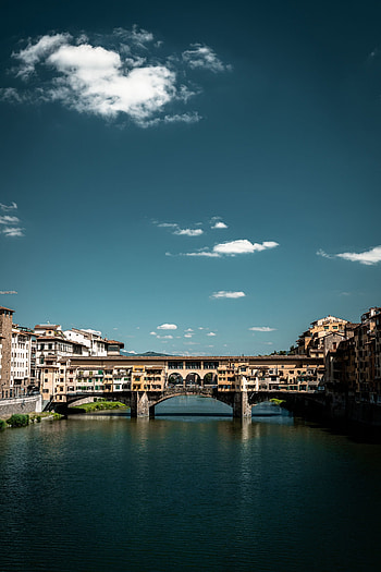 Ponte Vecchio, Built bridge HD phone wallpaper