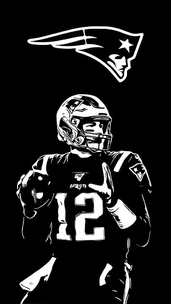 TB12RB Black, england, new, tom, pats, sports, nfl, goat, brady, patriots HD phone wallpaper