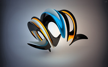 Abstract, Bright, Lines, Form, Colourful, Colorful, Figure HD wallpaper