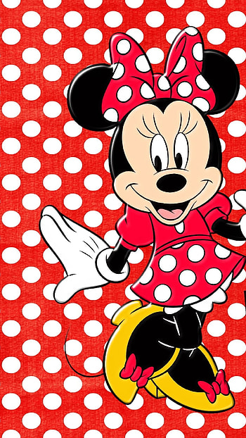 Minnie Mouse, Cute , Animated character, Cartoon HD phone wallpaper