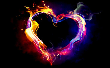 Background, Hearts HD wallpaper