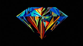 Colorful Diamond for Youtube Channel Art - . HD wallpaper
