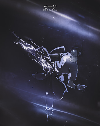 Jin Mori, astronaut, electric blue HD phone wallpaper