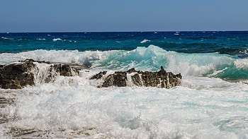 Nature, Sea, Shore, Bank, Foam, Surf HD wallpaper