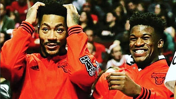 Jimmy Butler posts heartfelt farewell to Derrick Rose after trade to Knicks | NBA | Sporting News HD wallpaper