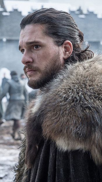 Kit Harington, Jon Snow, Game of Thrones, Sony Xperia HD phone wallpaper