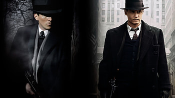 Public Enemies, Crime drama, Johnny Depp, Artistic rendering HD wallpaper